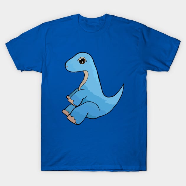 Bluesaurus T-Shirt by BRICHstudiosShop